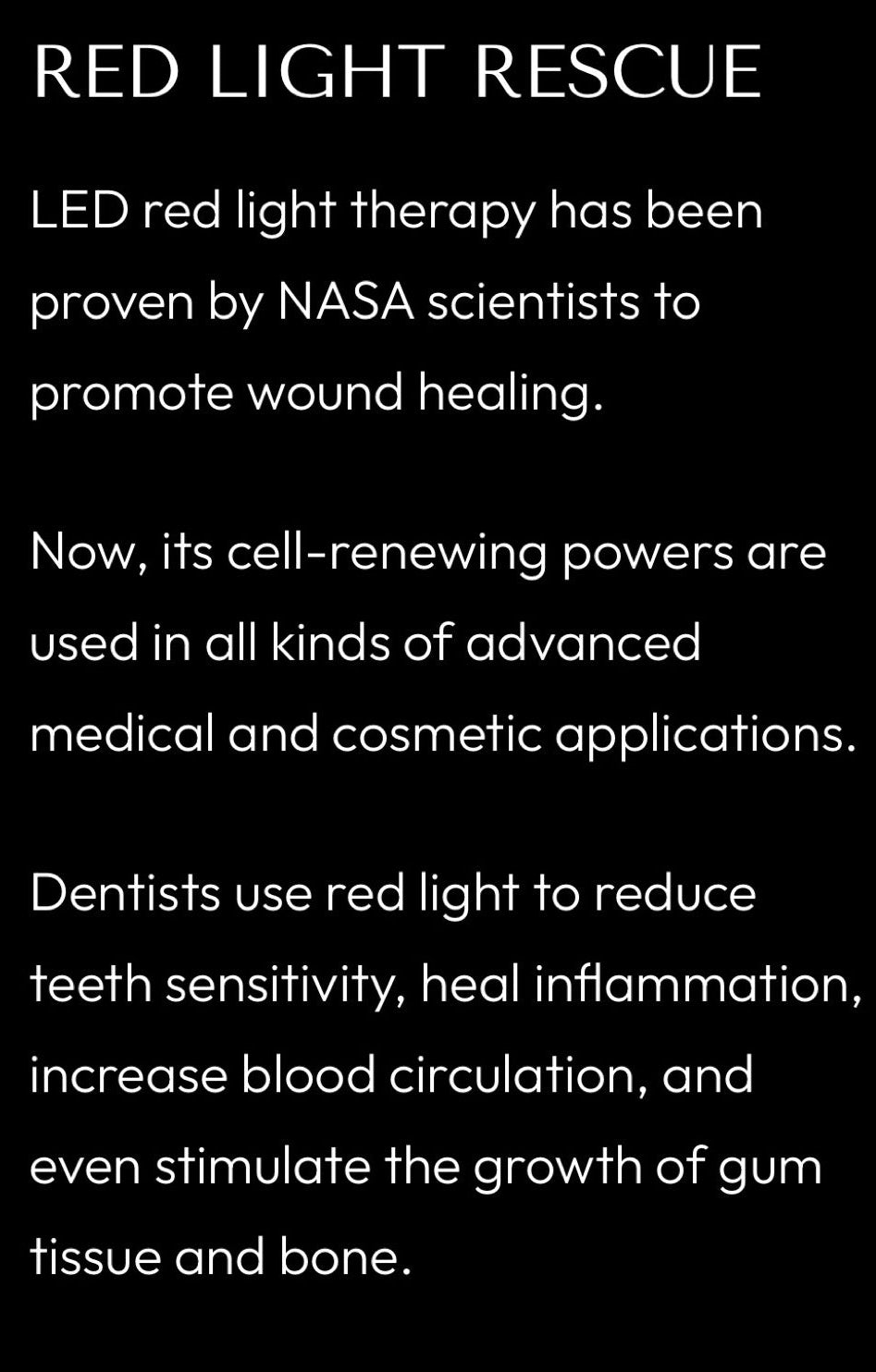 Starlet LED Red Light Therapy Mouthpiece