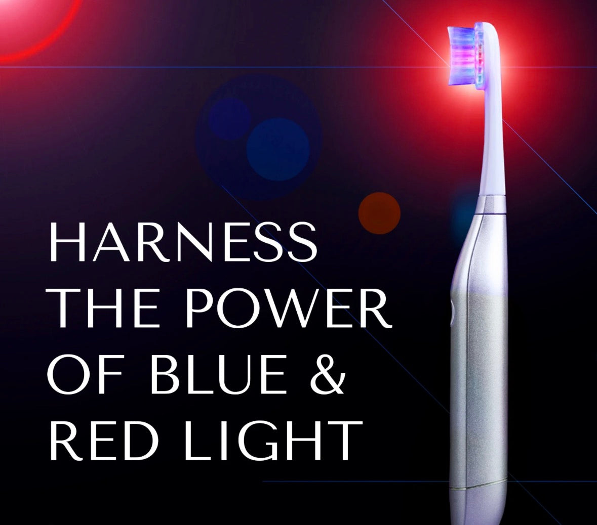 Starlet LED Red & Blue Sonic Toothbrush